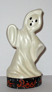  Chalkware Halloween Ghost from an antique chocolate mold