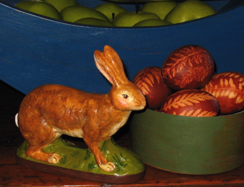 Bittersweet House Chalkware Rabbit