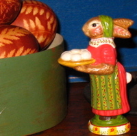 Bittersweet House  Chalkware  