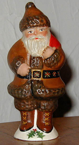 Bittersweet House Belsnickle Santa from an antique chocolate mold