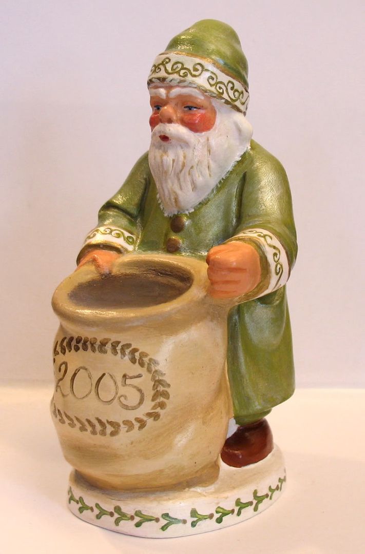 Bittersweet House Belsnickle Santa from an antique chocolate mold
