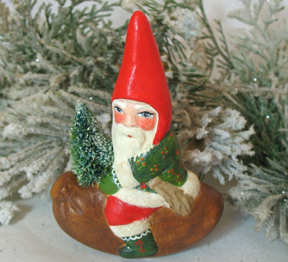 Belsnickle Santa on bag