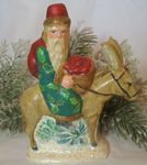 Bittersweet House  Chalkware Santa