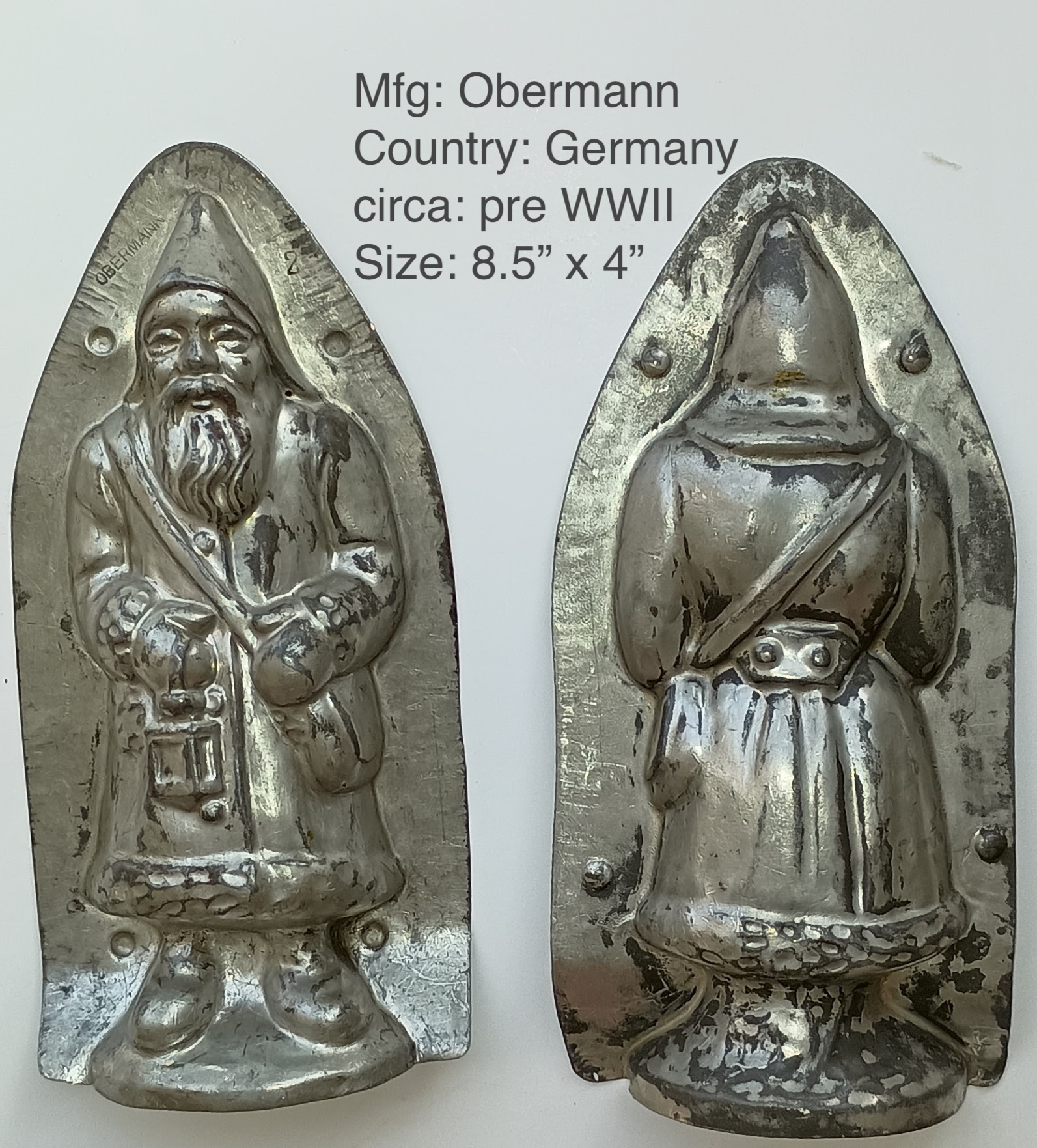 Antique Santa Molds