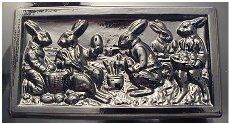 Anton Reiche Bunnies Painting Eggs