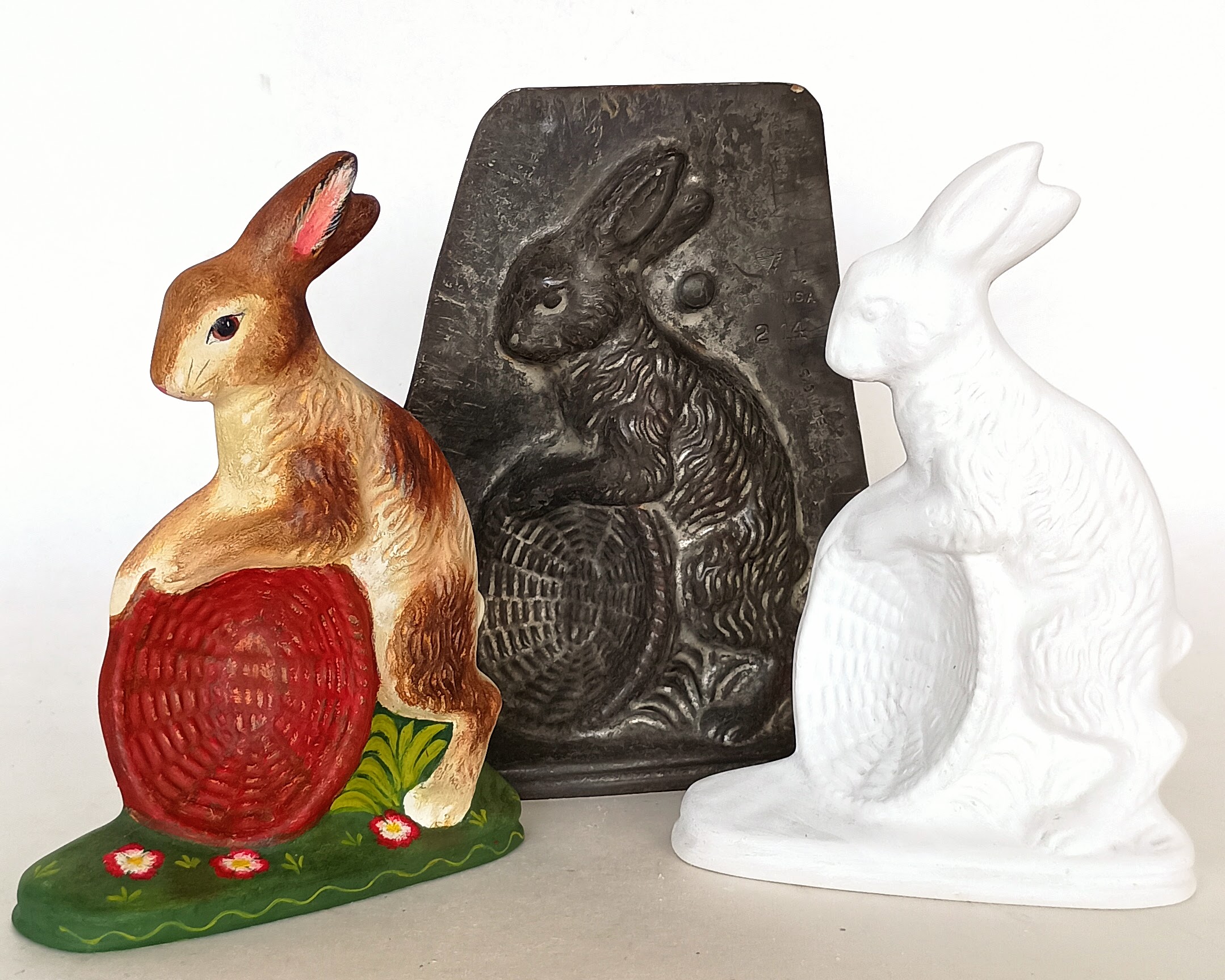 Kathryn Campbell Painting in her Studio