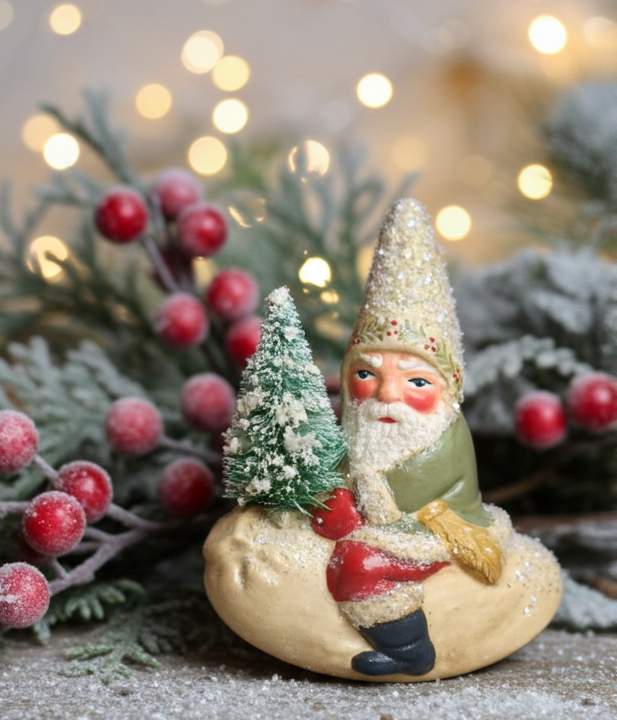 Small Chalkware Santas Page 2