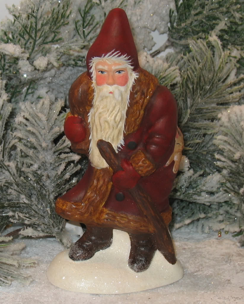 Chalkware Santa S536 front view