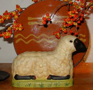 Folk Art Sheep L207
